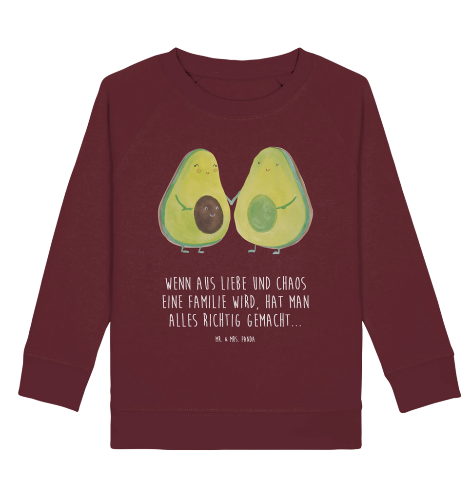 Organic Kinder Pullover Avocado Pärchen Kinder Pullover, Kinder Sweatshirt, Gesund, Vegan, Veggie, Avocado, Familie, Schwangerschaft, Geburt, Hochzeit, Babyshower, Avocuddle, Babyparty, Liebe, Avocados, Kinder
