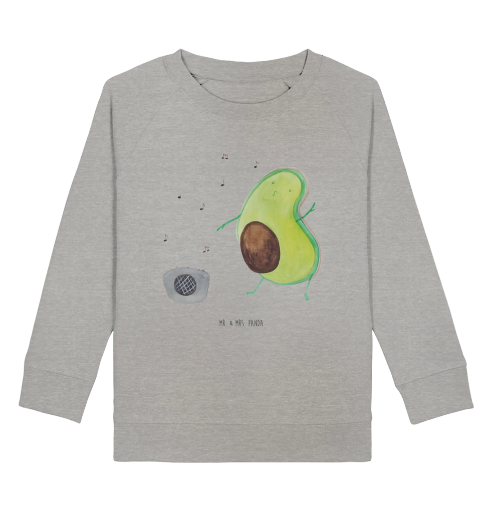 Organic Kinder Pullover Avocado tanzt Kinder Sweatshirt, Kinder Pullover, Gesund, Vegan, Veggie, Avocado