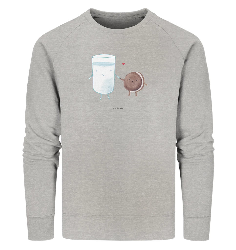 Organic Pullover milk biscuit Pullover, Pullover Männer, Pullover Frauen, Sweatshirt, Sweatshirt Männer, Sweatshirt Frauen, Unisex, Tiermotive, Gute Laune, lustige Sprüche, Tiere, Milk, Cookie, Milch, Keks, Kekse, Kaffee, Einladung Frühstück, Motiv süß, romantisch, perfektes Paar