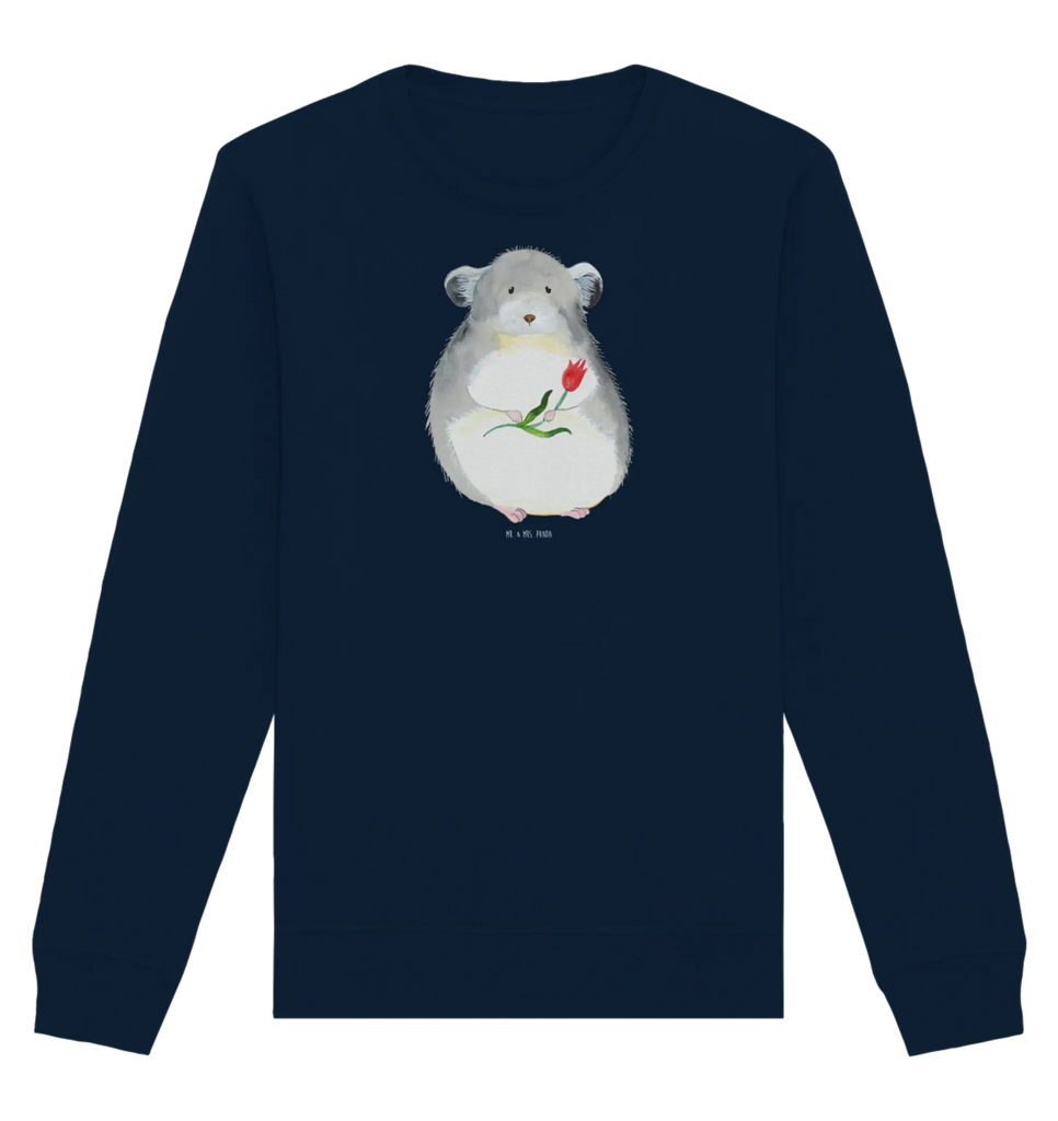 Organic Pullover chinchilla flower Pullover, Pullover Männer, Pullover Frauen, Sweatshirt, Sweatshirt Männer, Sweatshirt Frauen, Unisex, Tiermotive, Gute Laune, lustige Sprüche, Tiere, Chinchilla, Chinchillas, Liebeskummer, Kummer, Depressionen, traurig sein, Chaos, Glücklichsein, Büro, Büroalltag