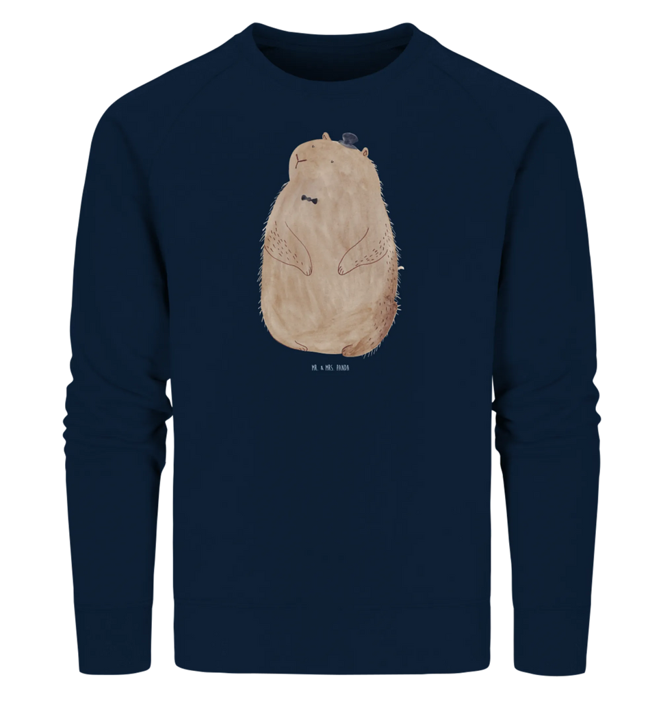 Organic Pullover Groundhog Pullover, Pullover Männer, Pullover Frauen, Sweatshirt, Sweatshirt Männer, Sweatshirt Frauen, Unisex, Tiermotive, Gute Laune, lustige Sprüche, Tiere, Murmeltier, Knigge, Fröhlichkeit, Freundlichkeit, Respekt, Anstand