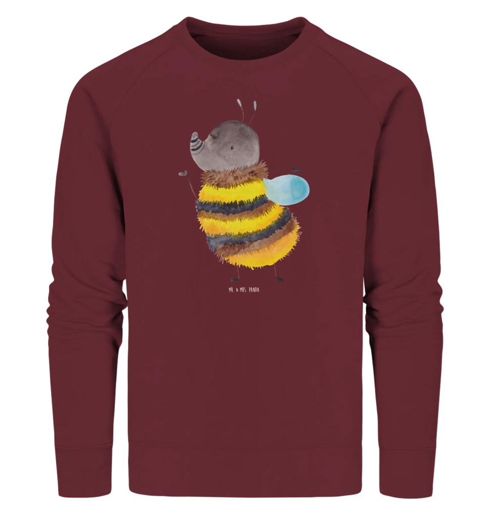 Organic Pullover bumblebee fluffy Pullover, Pullover Männer, Pullover Frauen, Sweatshirt, Sweatshirt Männer, Sweatshirt Frauen, Unisex, Tiermotive, Gute Laune, lustige Sprüche, Tiere, Hummel, Flauschig, Biene, Blume, Natur