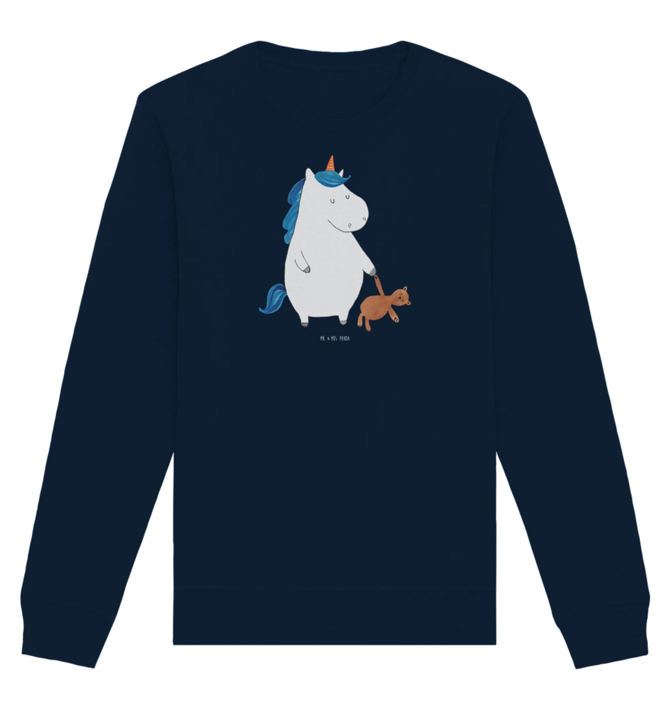Organic Pullover unicorn teddy Pullover, Pullover Männer, Pullover Frauen, Sweatshirt, Sweatshirt Männer, Sweatshirt Frauen, Unisex, Einhorn, Einhörner, Einhorn Deko, Unicorn, schlafen, gute Nacht, Single, Bett, Träumen, Freundin, Singleleben