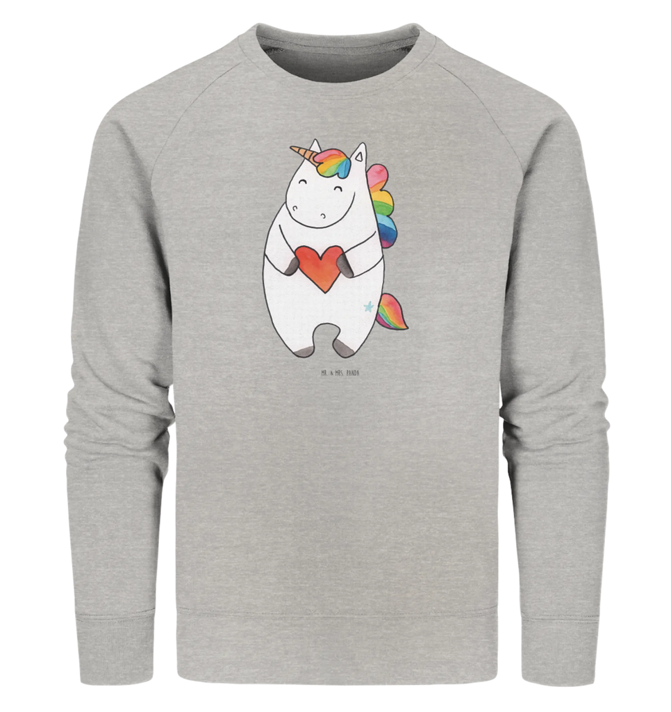 Organiczny Sweter Jednorożec serce Pullover, Pullover Männer, Pullover Frauen, Sweatshirt, Sweatshirt Männer, Sweatshirt Frauen, Unisex, Einhorn, Einhörner, Einhorn Deko, Unicorn, Herz, schlimm, böse, witzig, lustig, Freundin, anders, bunt