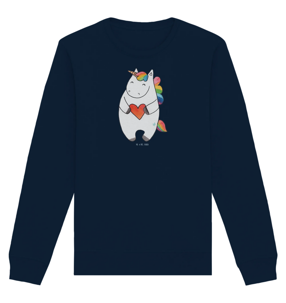 Organiczny Sweter Jednorożec serce Pullover, Pullover Männer, Pullover Frauen, Sweatshirt, Sweatshirt Männer, Sweatshirt Frauen, Unisex, Einhorn, Einhörner, Einhorn Deko, Unicorn, Herz, schlimm, böse, witzig, lustig, Freundin, anders, bunt