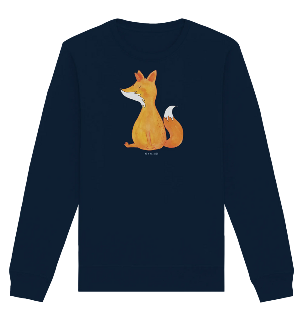 Organic Pullover unicorn Fox Pullover, Pullover Männer, Pullover Frauen, Sweatshirt, Sweatshirt Männer, Sweatshirt Frauen, Unisex, Einhorn, Einhörner, Einhorn Deko, Unicorn, Fuchs, Unicorns, Fuchshörnchen, Fuchshorn, Foxycorn, Füchse