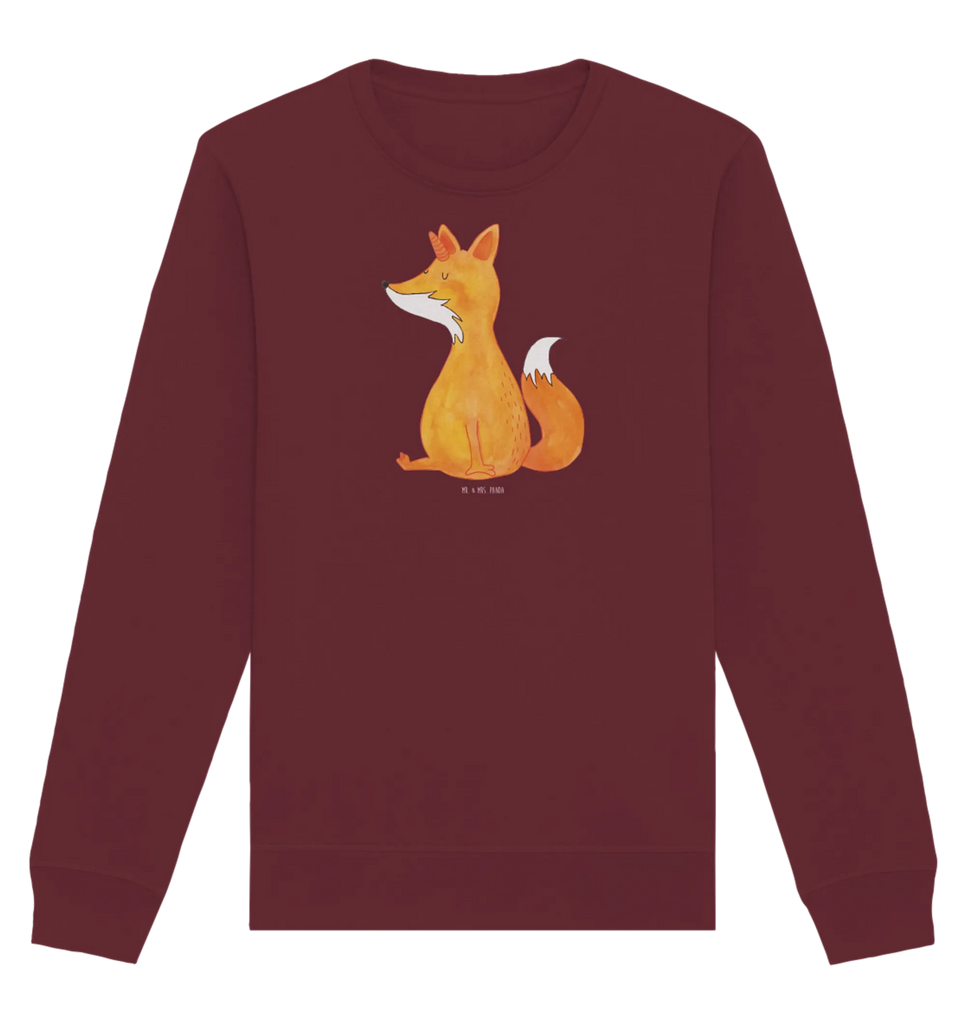 Organic Pullover unicorn Fox Pullover, Pullover Männer, Pullover Frauen, Sweatshirt, Sweatshirt Männer, Sweatshirt Frauen, Unisex, Einhorn, Einhörner, Einhorn Deko, Unicorn, Fuchs, Unicorns, Fuchshörnchen, Fuchshorn, Foxycorn, Füchse