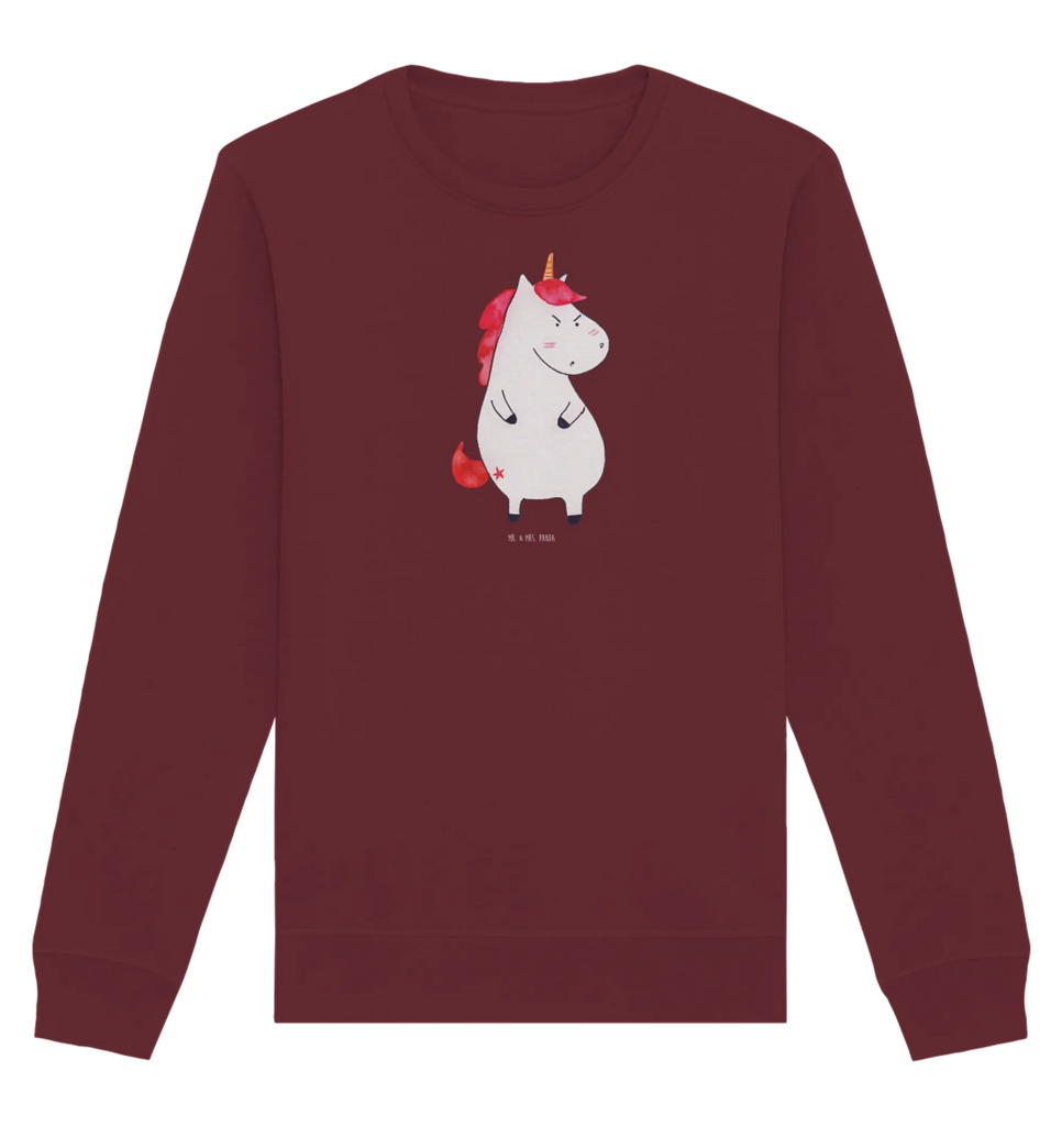 Organiczny Sweter Jednorożec gniew Pullover, Pullover Männer, Pullover Frauen, Sweatshirt, Sweatshirt Männer, Sweatshirt Frauen, Unisex, Einhorn, Einhörner, Einhorn Deko, Unicorn, Realität, Ansage, lustlos, nein, Büro, Arbeit, wütend, dumme Fragen, lustig, Spaß, Geschenk