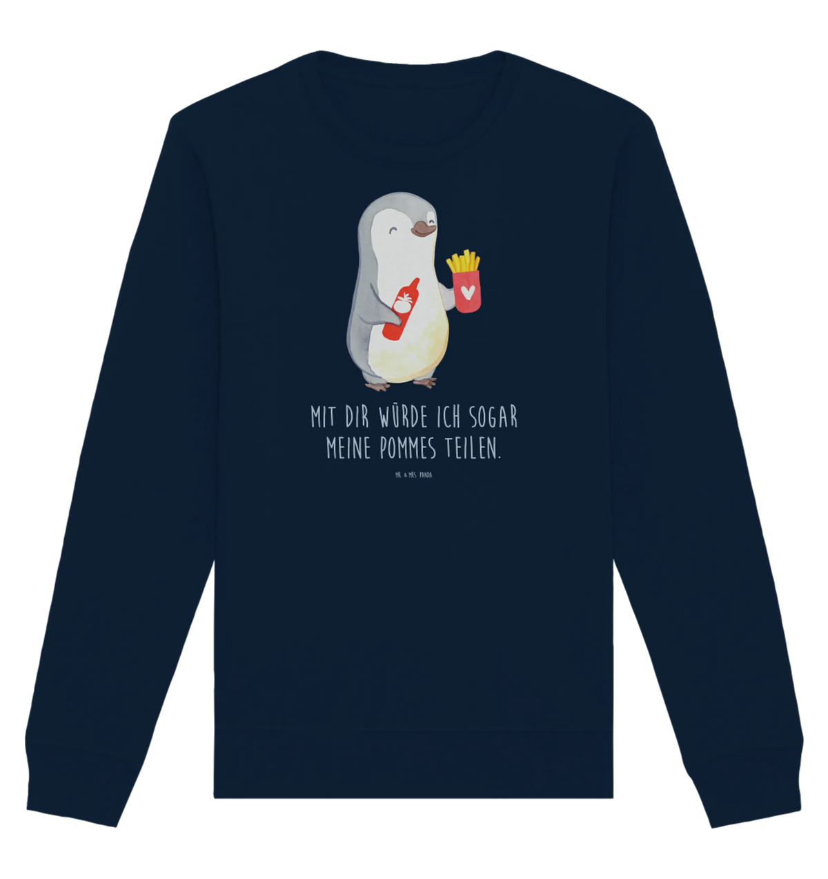 Organiczny Sweter pingwin frytki Pullover, Pullover Männer, Pullover Frauen, Sweatshirt, Sweatshirt Männer, Sweatshirt Frauen, Unisex, Liebe, Partner, Freund, Freundin, Ehemann, Ehefrau, Heiraten, Verlobung, Heiratsantrag, Liebesgeschenk, Jahrestag, Hocheitstag, Valentinstag, Geschenk für Frauen, Hochzeitstag, Mitbringsel, Geschenk für Freundin, Geschenk für Partner, Liebesbeweis, für Männer, für Ehemann