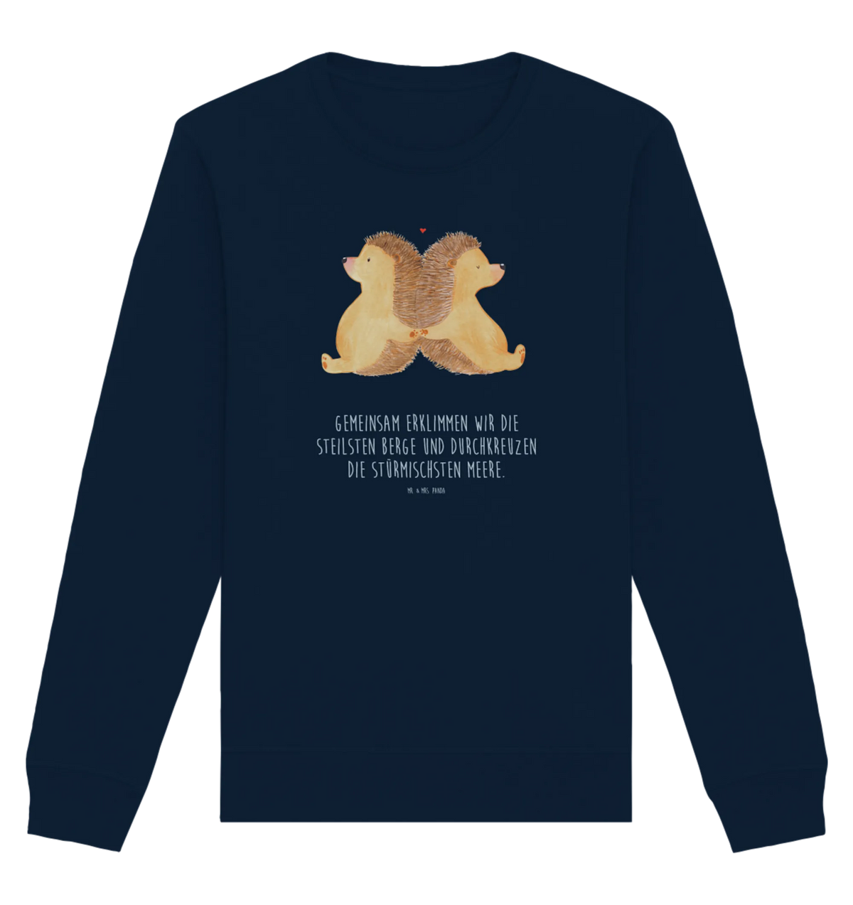 Organic Pullover Hedgehogs holding hands Pullover, Pullover Männer, Pullover Frauen, Sweatshirt, Sweatshirt Männer, Sweatshirt Frauen, Unisex, Liebe, Partner, Freund, Freundin, Ehemann, Ehefrau, Heiraten, Verlobung, Heiratsantrag, Liebesgeschenk, Jahrestag, Hocheitstag, Igel, Igelliebe, Hand in Hand, Liebesbeweis, große Liebe, Liebesbotschaft, Hochzeit, Lieblingsmensch, Gemeinsamkeit, Love, Geschenk für zwei