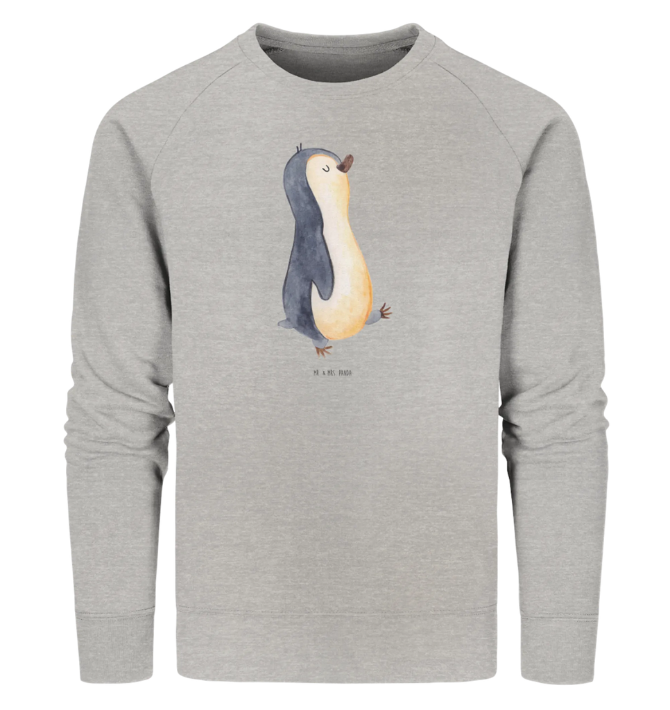 Organiczny Sweter Pingwin maszerować Pullover, Pullover Männer, Pullover Frauen, Sweatshirt, Sweatshirt Männer, Sweatshirt Frauen, Unisex, Pinguin, Pinguine, Frühaufsteher, Langschläfer, Bruder, Schwester, Familie