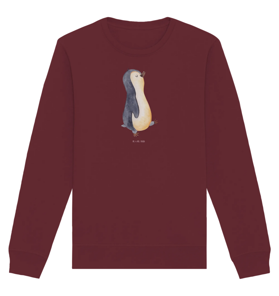 Organiczny Sweter Pingwin maszerować Pullover, Pullover Männer, Pullover Frauen, Sweatshirt, Sweatshirt Männer, Sweatshirt Frauen, Unisex, Pinguin, Pinguine, Frühaufsteher, Langschläfer, Bruder, Schwester, Familie