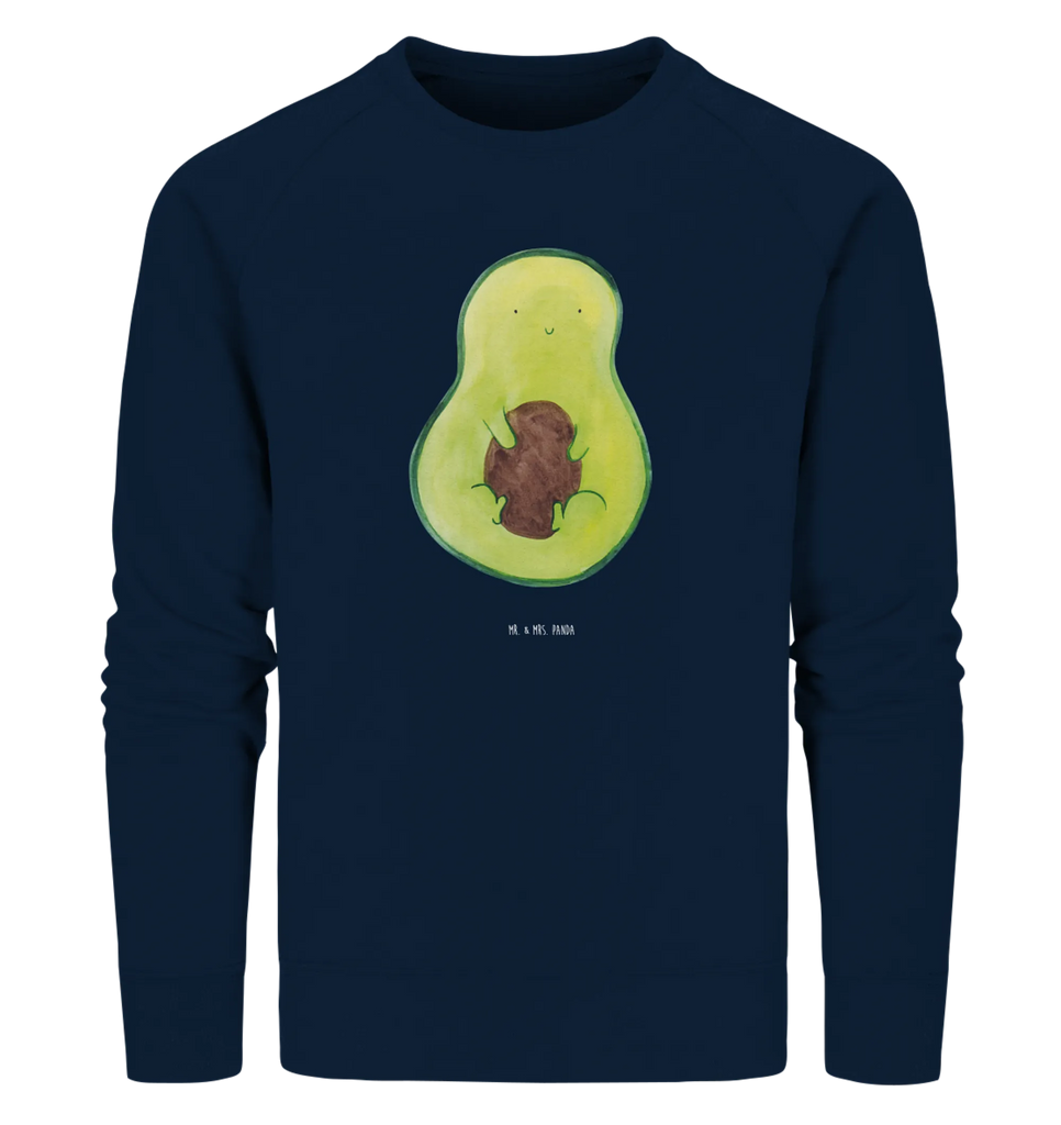Organic Pullover avocado core Pullover, Pullover Männer, Pullover Frauen, Sweatshirt, Sweatshirt Männer, Sweatshirt Frauen, Unisex, Avocado, Veggie, Vegan, Gesund, Avokado, Avocadokern, Kern, Pflanze, Spruch Leben