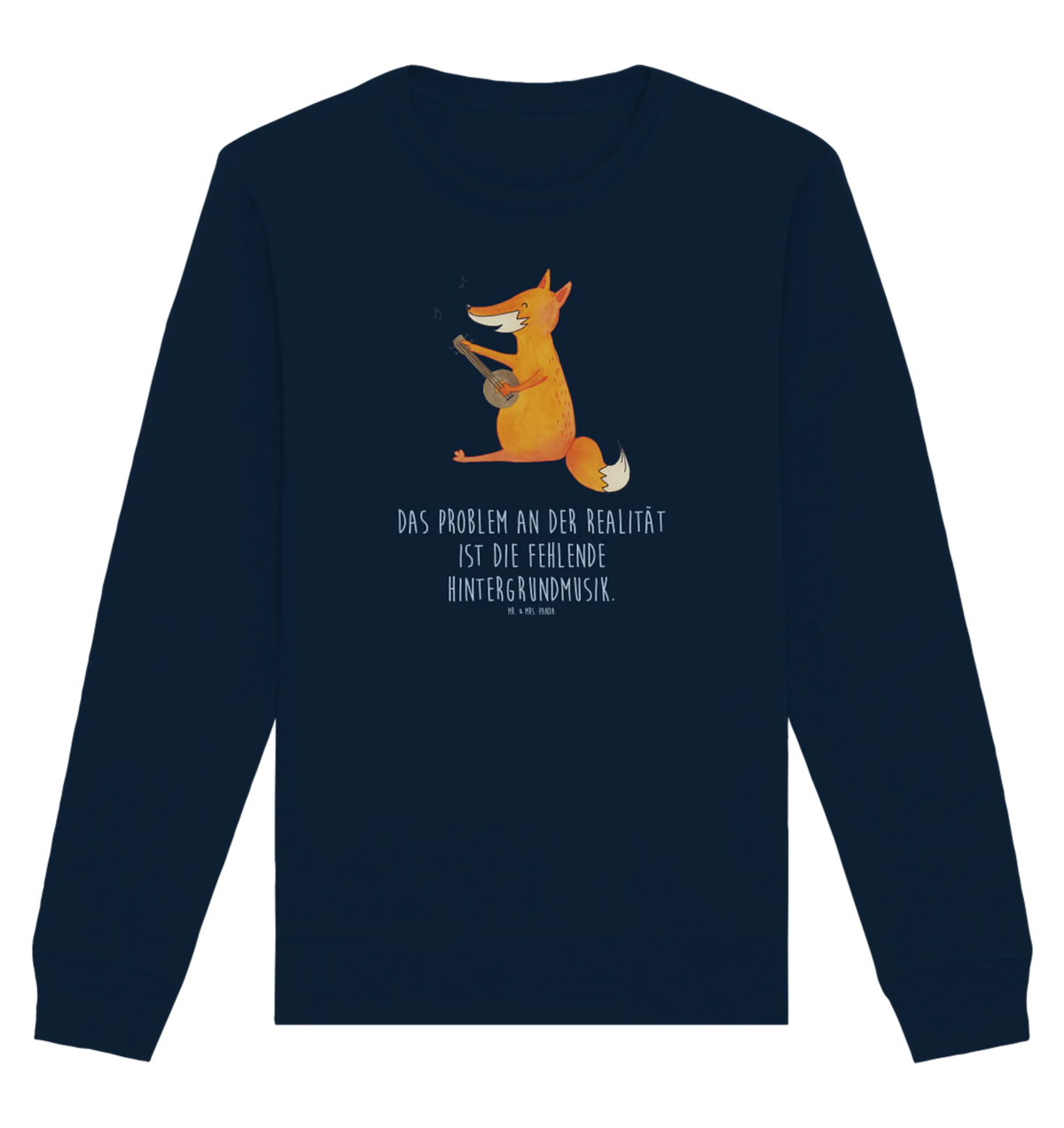 Organic Pullover Fox guitar Pullover, Pullover Männer, Pullover Frauen, Sweatshirt, Sweatshirt Männer, Sweatshirt Frauen, Unisex, Fuchs, Füchse, Geschenk Musiker, Musik Spruch, Musikerin, Sänger, Sängerin, Gitarre