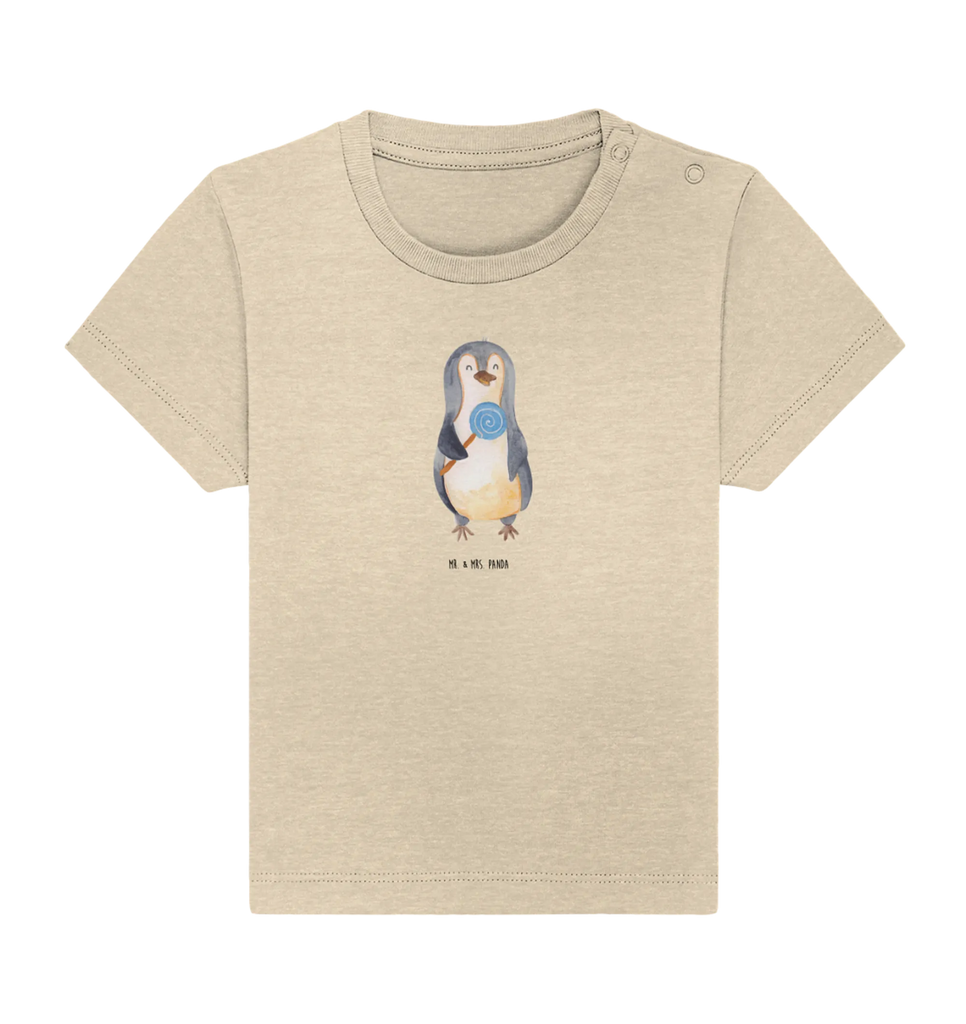 Organic Baby Shirt Penguin lollipop Penguin, North Pole, Winter, Penguins, penguins, bullshit, crook, slogan, hoodlum, lollipop, candy, rebel
