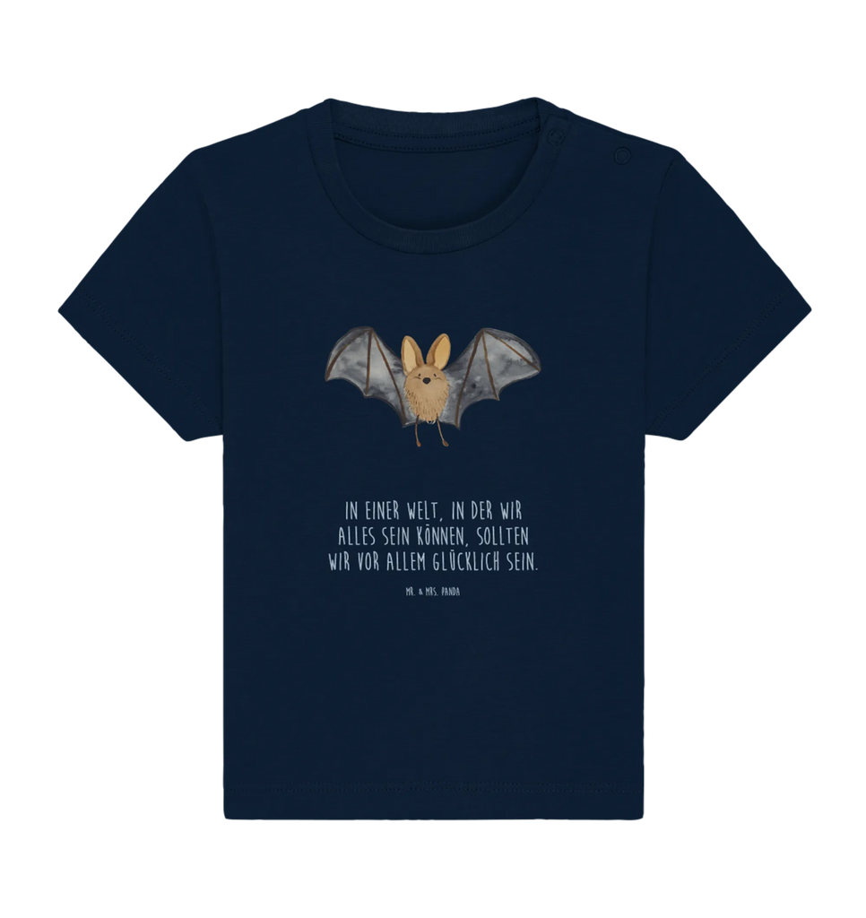 Organic Baby Shirt bat wing small animals, cute, funny, cute animal motives, hand drawn, small world, funny sayings, good mood, happy, gifts, gift ideas, special gifts, animal lover, card