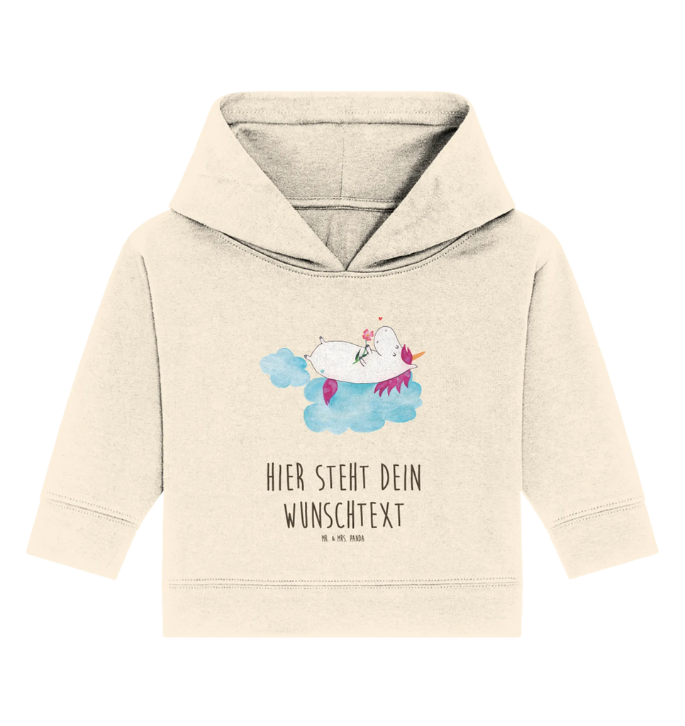 Spersonalizowana bluza z kapturem dla niemowląt Jednorożec Zakochany Babyhoodie Wunschtext, Baby Hoodie mit Namen, Personalisierter Baby Hoodie, Einhorn, Unicorn, Einhörner, Einhorn Deko, Verliebt, Liebe, Freundin, Liebesbeweis, Wolke