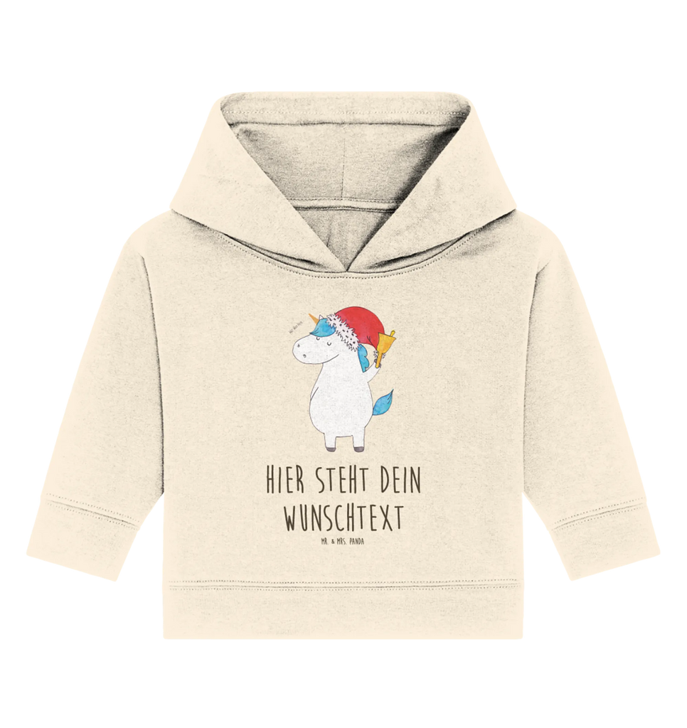 Personalized Baby Hoodie unicorn Santa Claus Personalisierter Baby Hoodie, Babyhoodie Wunschtext, Baby Hoodie mit Namen, Einhorn, Einhörner, Einhorn Deko, Unicorn, Weihnachtsmann, Wunschliste, Weihnachten, Schokolade, Nikolaus, Schoki, Gin, Feenstaub, Wunschzettel
