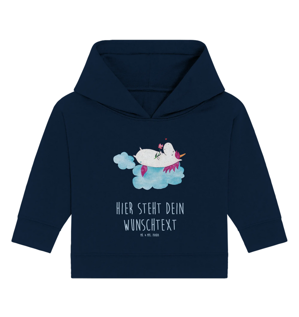 Spersonalizowana bluza z kapturem dla niemowląt Jednorożec Zakochany Babyhoodie Wunschtext, Baby Hoodie mit Namen, Personalisierter Baby Hoodie, Einhorn, Unicorn, Einhörner, Einhorn Deko, Verliebt, Liebe, Freundin, Liebesbeweis, Wolke