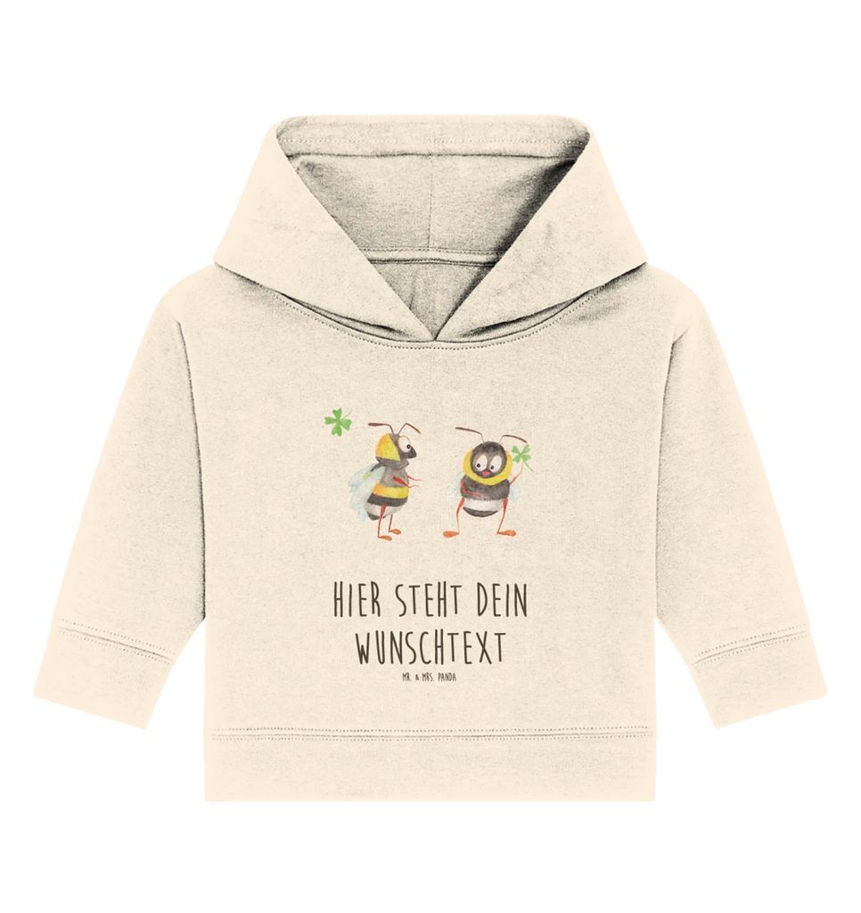 Personalisierter Baby Hoodie Hummeln Kleeblatt Baby Hoodie mit Namen, Babyhoodie Wunschtext, Personalisierter Baby Hoodie, Tiermotive, Gute Laune, Tiere, Lustige Sprüche, Spruch Fröhlich, glücklich sein, glücklich Werden, Spruch schön, Spruch Positiv, Biene Deko, Biene, Hummel