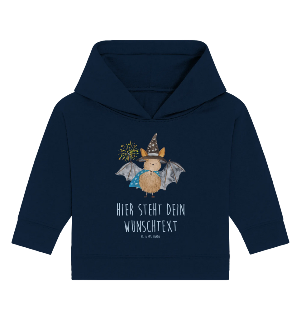 Personalized Baby Hoodie bat wizard Personalisierter Baby Hoodie, Babyhoodie Wunschtext, Baby Hoodie mit Namen, Tiermotive, Gute Laune, lustige Sprüche, Tiere, reinsteigern, Frauen, Fledermäuse, Zauberer, Fledermaus, Magier