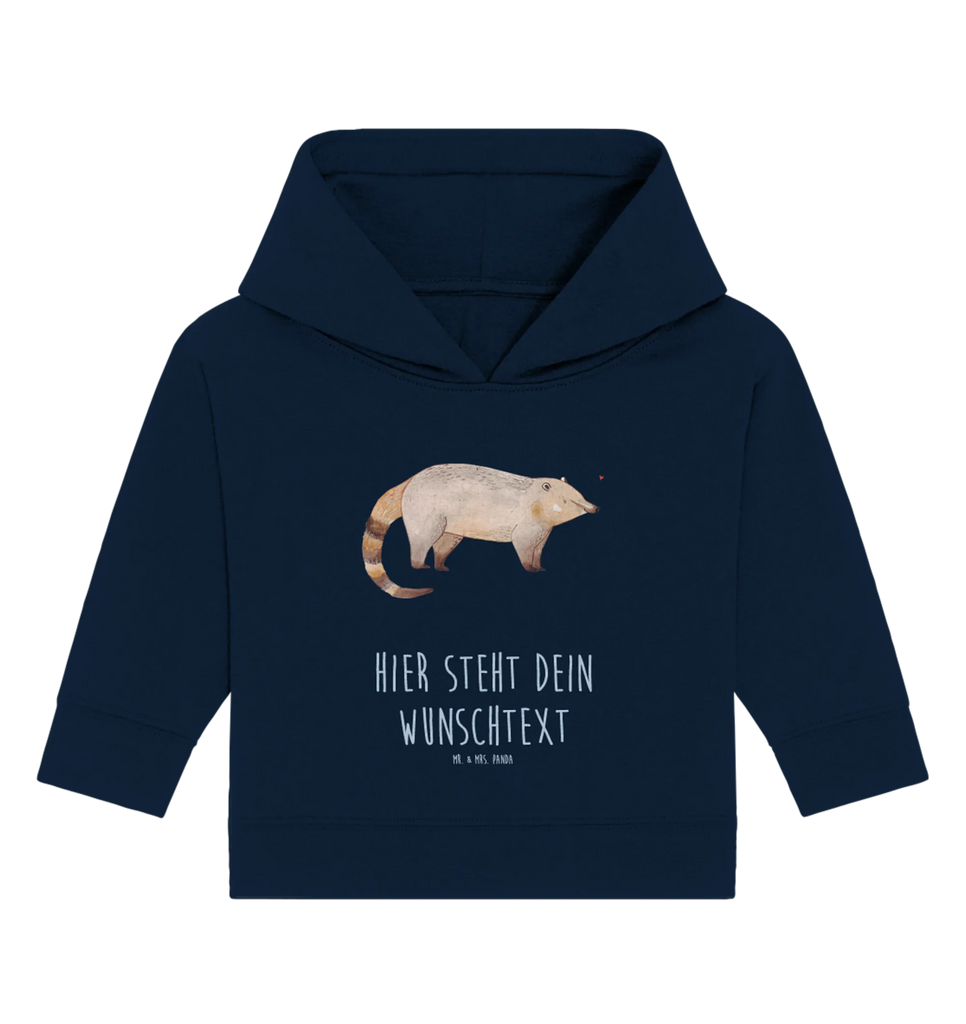 Spersonalizowana bluza z kapturem dla niemowląt Nosacz Babyhoodie Wunschtext, Baby Hoodie mit Namen, Personalisierter Baby Hoodie, Tiermotive, Gute Laune, Tiere, Lustige Sprüche, Nasenbär, Bär, Nasenbären, Rüsselbär