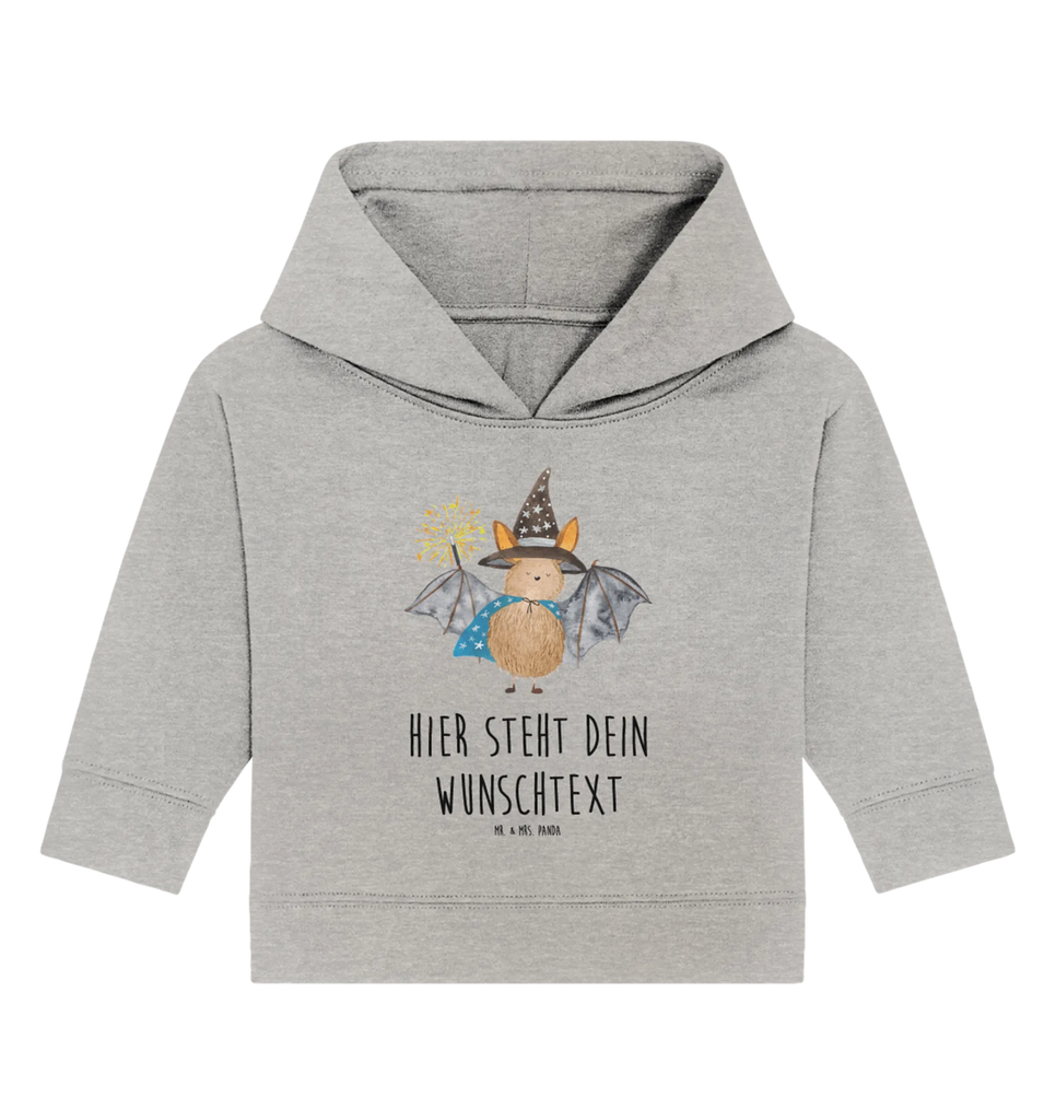 Personalized Baby Hoodie bat wizard Personalisierter Baby Hoodie, Babyhoodie Wunschtext, Baby Hoodie mit Namen, Tiermotive, Gute Laune, lustige Sprüche, Tiere, reinsteigern, Frauen, Fledermäuse, Zauberer, Fledermaus, Magier