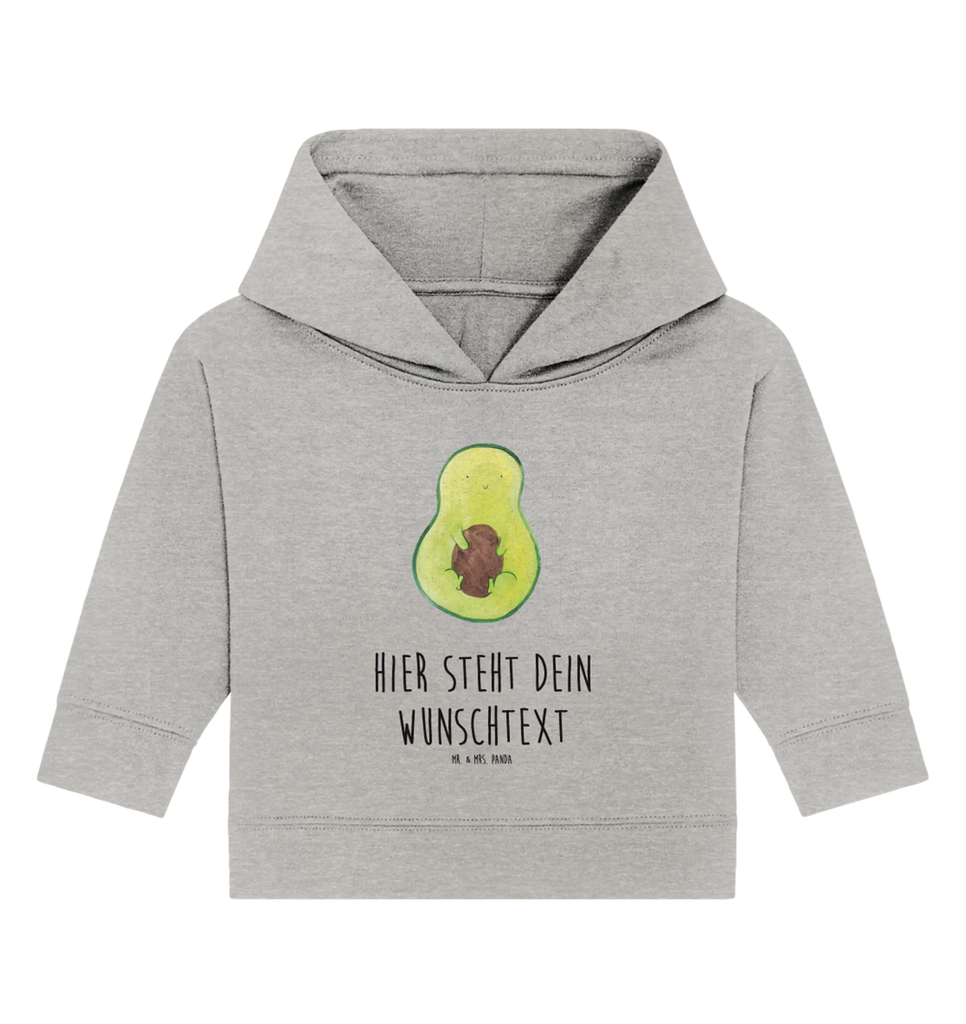 Spersonalizowana bluza z kapturem dla niemowląt Awokado pestka Personalisierter Baby Hoodie, Baby Hoodie mit Namen, Babyhoodie Wunschtext, Avocado, Veggie, Vegan, Gesund, Avokado, Pflanze, Kern, Avocadokern, Spruch Leben