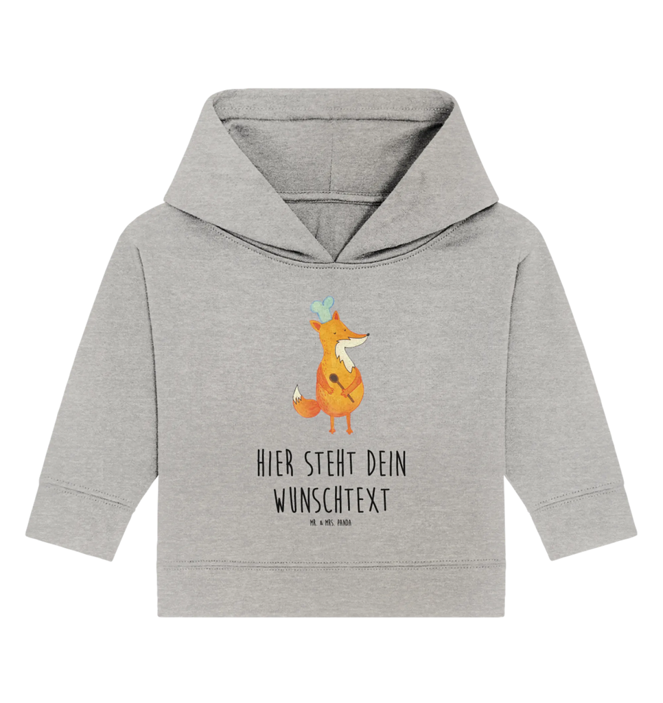 Personalisierter Baby Hoodie Fuchs Koch Personalisierter Baby Hoodie, Baby Hoodie mit Namen, Babyhoodie Wunschtext, Fuchs, Füchse, Küche Deko, Köche, Party Spruch, Koch Geschenk, Küche Spruch, Bäcker, Spruch lustig, witzig