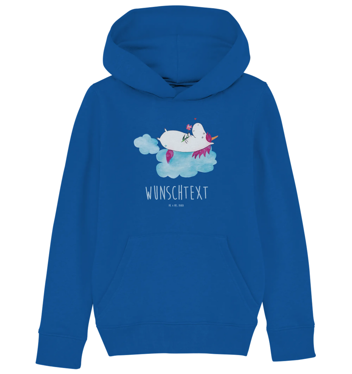 Personalized Kids Hoodie unicorn In love cloud, Girlfriend present, girlfriend gift, Love Proof