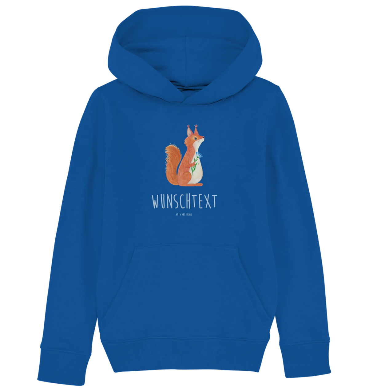 Personalizowana bluza z kapturem dla dzieci wiewiórka kwiat Motywy zwierzęce, dobra energia, zabawne powiedzonka, zwierzęta