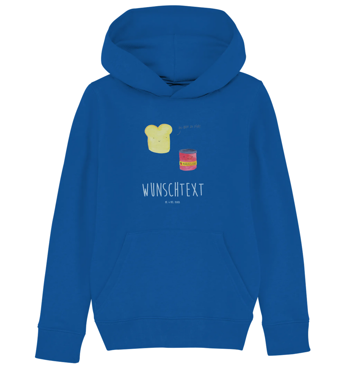 Personalized Kids Hoodie toast jam card, gift ideas, gifts, small animals, cute, cute animal motives, hand drawn, funny sayings, good mood, special gifts, animal lover, kitchen saying, kitchen decoration, bread, jam, sweet, cute postcard, breakfast invitation