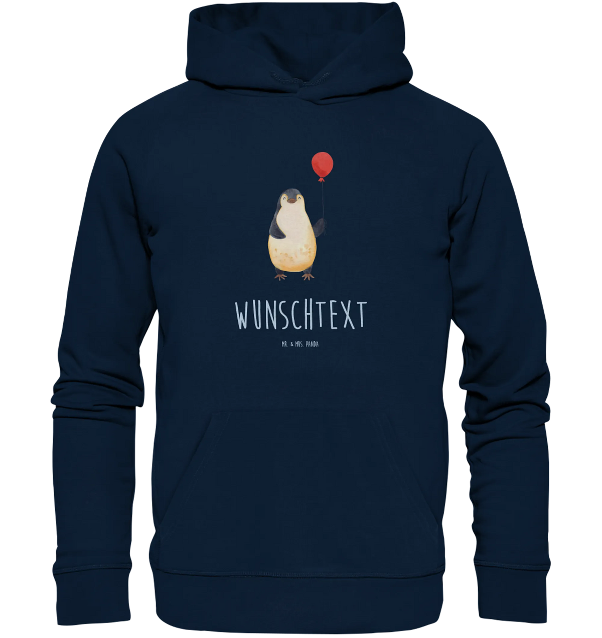 Personalized hoodie Penguin balloon Penguins, North Pole, gift idea, new life, balloon, love of life, new start, gift girlfriend, best friend, penguins