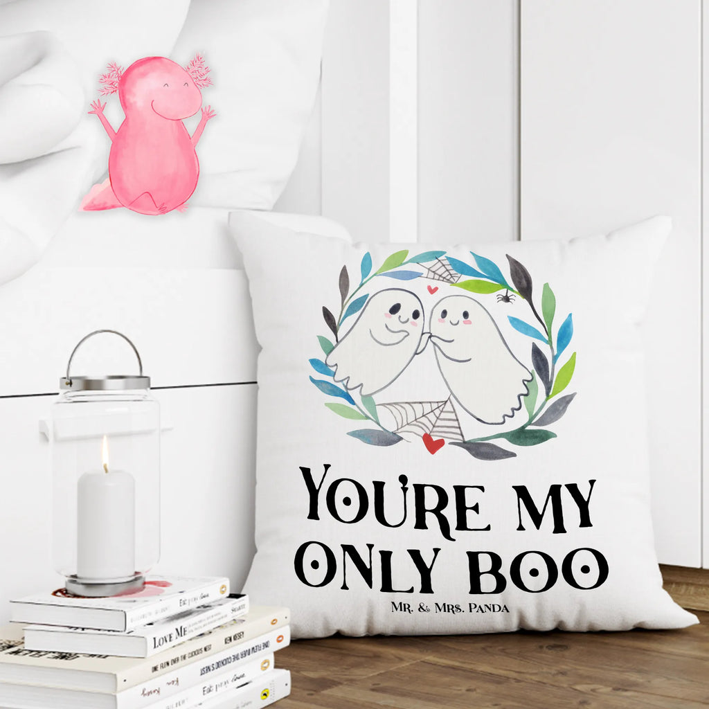 40x40 Kissen Gespenster  Liebe Sofakissen, Kissen 40x40, Dekokissen 40x40, Kopfkissen 40x40, Kissenbezug 40x40, Motivkissen, Dekokissen Sofa, sofakissen, sitzkissen, Couchkissen, Kissenhülle 40x40, Sofakissen 40x40, Kissen, Dekokissen, Kissen 40x40 Waschbar, Zierkissen, Kopfkissen, Kissenbezüge, Kissenhülle, Halloween, Deko, Martinssingen, Dekoration, Geschenke, Schenken, Paar, Gespenst, Verliebt