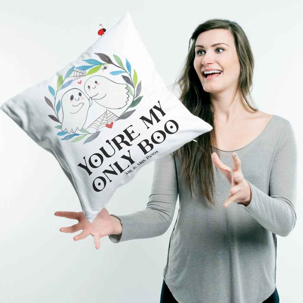 40x40 Kissen Gespenster  Liebe Sofakissen, Kissen 40x40, Dekokissen 40x40, Kopfkissen 40x40, Kissenbezug 40x40, Motivkissen, Dekokissen Sofa, sofakissen, sitzkissen, Couchkissen, Kissenhülle 40x40, Sofakissen 40x40, Kissen, Dekokissen, Kissen 40x40 Waschbar, Zierkissen, Kopfkissen, Kissenbezüge, Kissenhülle, Halloween, Deko, Martinssingen, Dekoration, Geschenke, Schenken, Paar, Gespenst, Verliebt