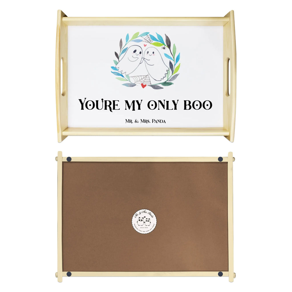 Serving tray Ghosts Dear serving tray, breakfast tray, kitchen tray, tray, wooden tray, Halloween, decoration, Martin singing, decor, gifts, giving