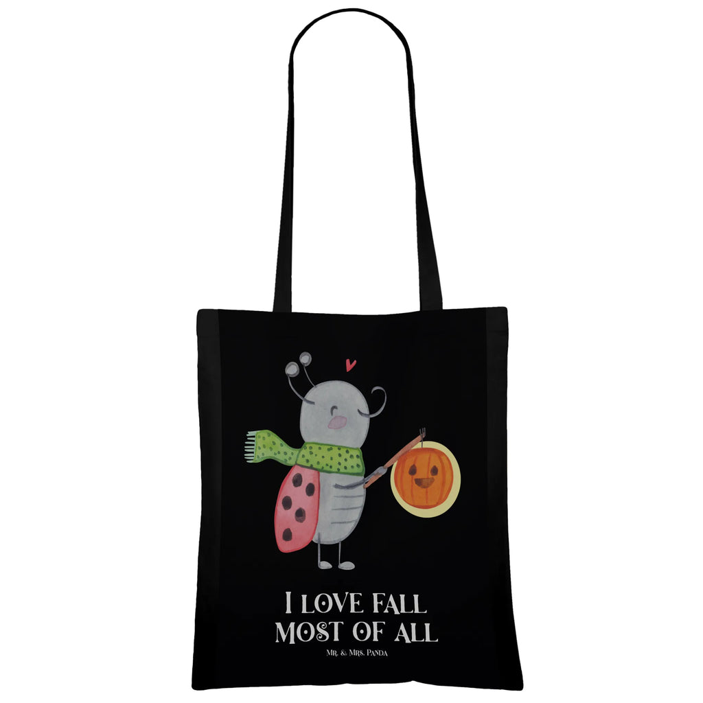 Tote bag Smörle Lantern Shopper, Tragetasche, Einkaufstüte, Jutetasche, Schultertasche, Stofftasche, Laptoptasche, Beutel, Strandtasche, Beuteltasche, Jutebeutel, Badetasche, Einkaufstasche, Umhängetasche, Stoffbeutel, Tasche, Halloween, Deko, Martinssingen, Dekoration, Geschenke, Schenken, Marienkäfer, Laterne, Herbst