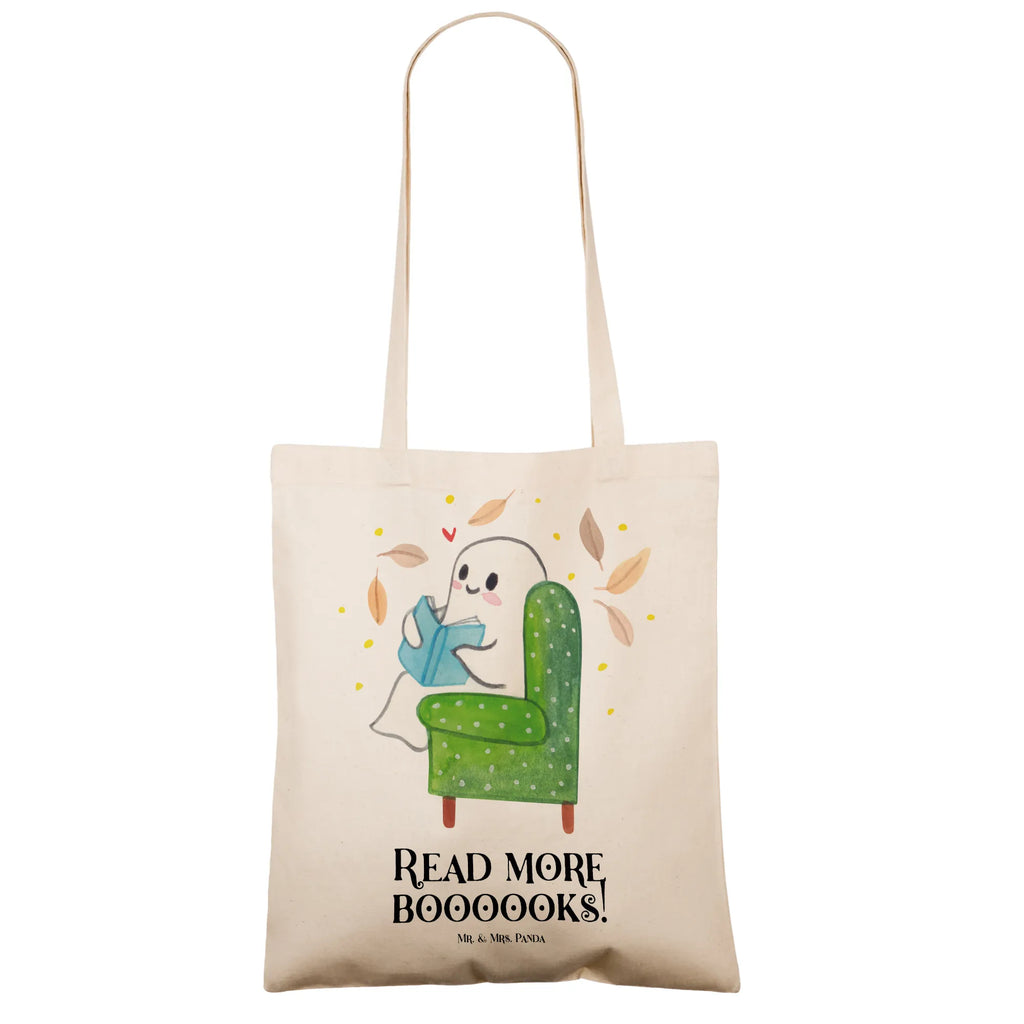 Tote bag Ghost Book Tragetasche, Beuteltasche, Einkaufstasche, Shopper, Strandtasche, Badetasche, Tasche, Stoffbeutel, Jutetasche, Stofftasche, Schultertasche, Laptoptasche, Einkaufstüte, Jutebeutel, Umhängetasche, Beutel, Halloween, Deko, Martinssingen, Dekoration, Geschenke, Schenken, Herbst, gemütlich, Buch, Gespenst