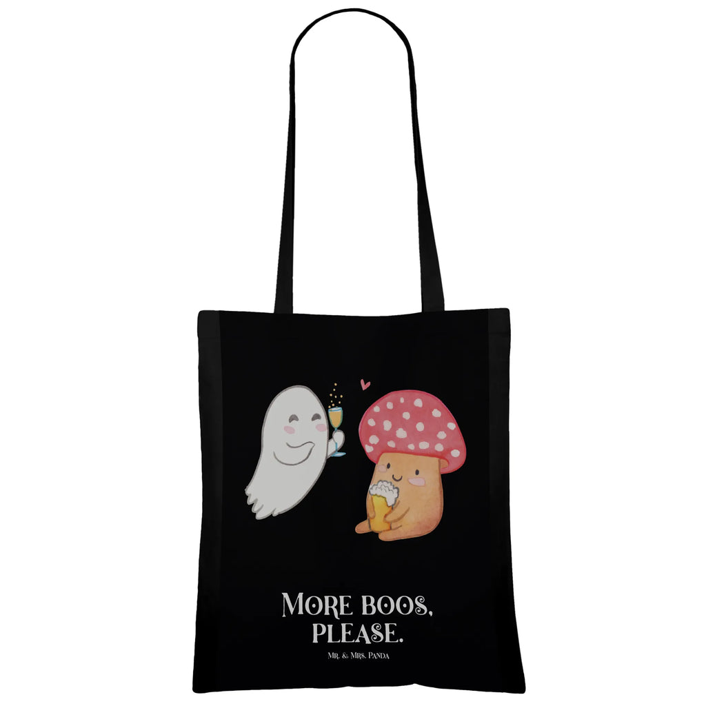 Tote bag Ghost Cheers Beuteltasche, Einkaufstasche, Jutebeutel, Stofftasche, Badetasche, Stoffbeutel, Shopper, Umhängetasche, Schultertasche, Strandtasche, Tasche, Beutel, Einkaufstüte, Laptoptasche, Tragetasche, Jutetasche, Halloween, Deko, Martinssingen, Dekoration, Geschenke, Schenken, Gespenst, Fliegenpilz, Pils, Sekt, Bier