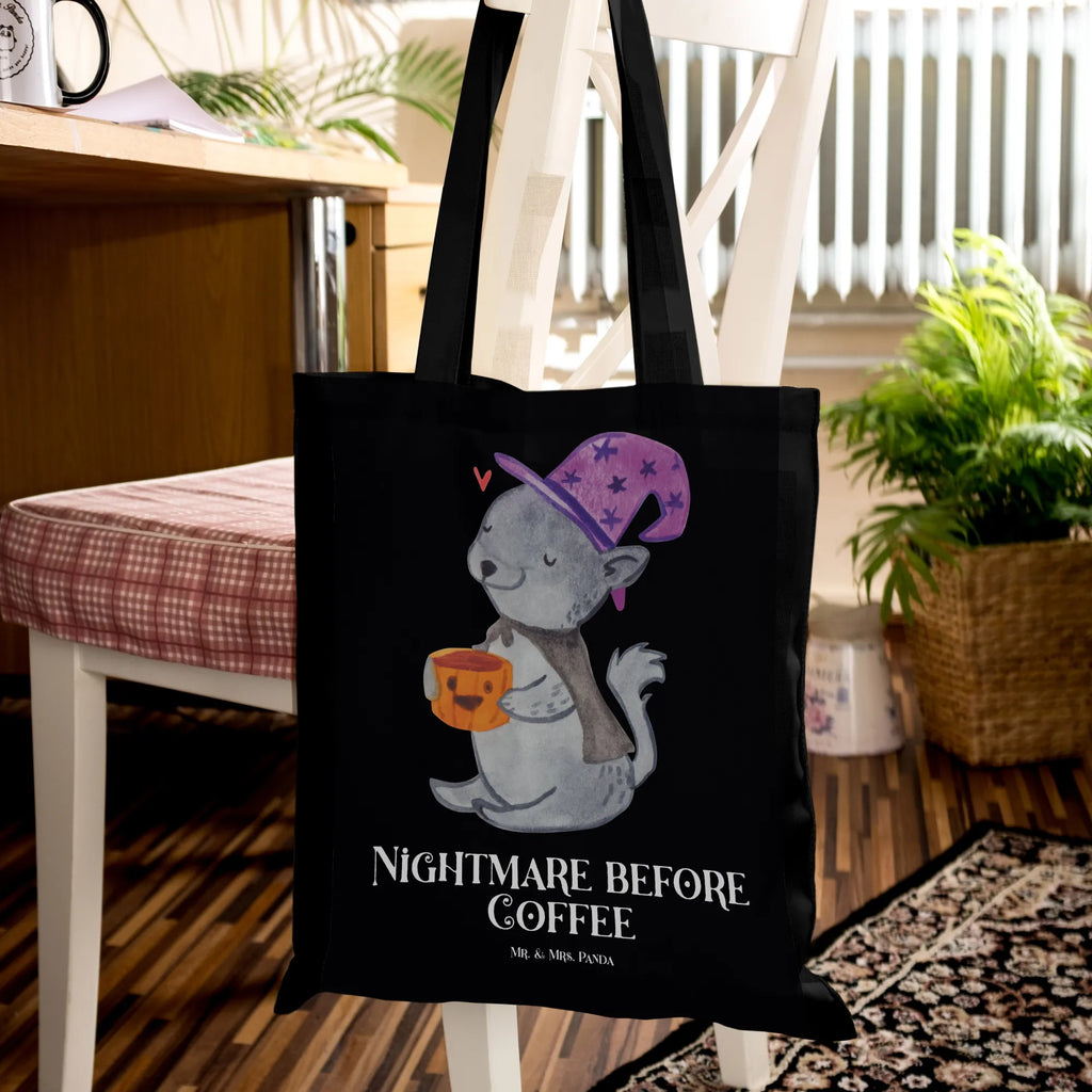 Tragetasche Kater Kaffee Laptoptasche, Stofftasche, Tragetasche, Badetasche, Jutetasche, Tasche, Shopper, Einkaufstasche, Stoffbeutel, Umhängetasche, Beutel, Beuteltasche, Jutebeutel, Strandtasche, Einkaufstüte, Schultertasche, Halloween, Deko, Martinssingen, Dekoration, Geschenke, Schenken, Hexe, Kater, Magie, Kaffee