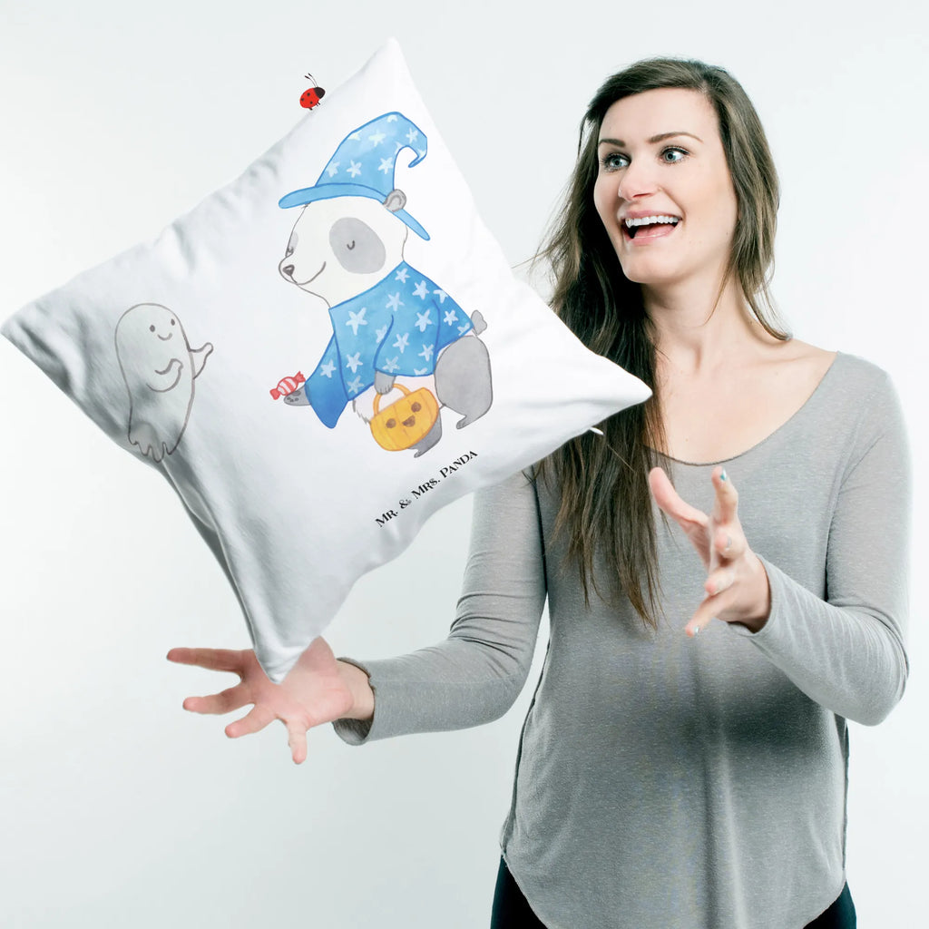 Cushion Panda Wizard bed, sofa, couch, 40 x 40, pillow case, pad, bedroom, 40x40, settee, fluffy, cushion, soft, pillows, Pillow, Halloween, decoration, Martin singing, decor, gifts, giving