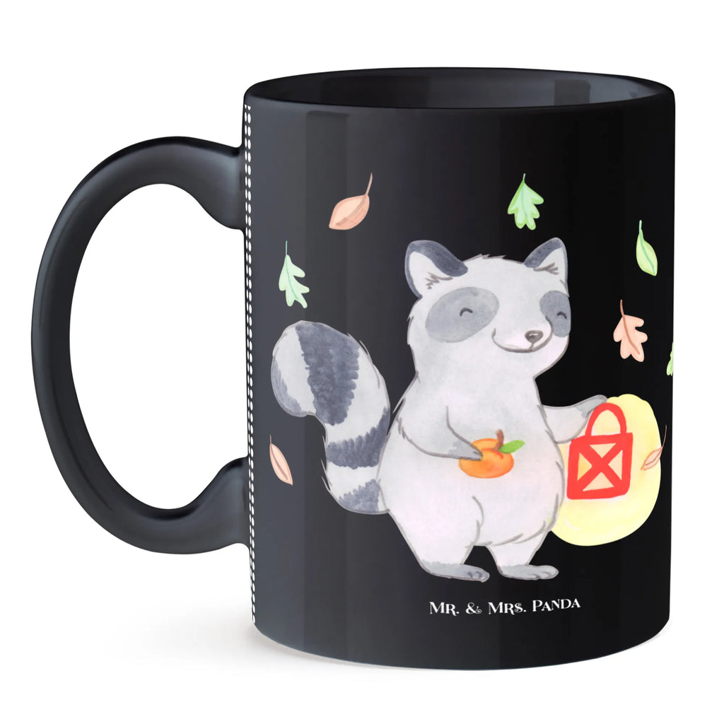 Mug Raccoon Lantern Geschenktasse, Teetasse, Keramiktasse, Bürotasse, Tasse mit Zitaten, Porzellantasse, Tasse, Tasse mit Motiven, Kaffeetasse, Halloween, Deko, Martinssingen, Dekoration, Geschenke, Schenken, Trick or Treat, Waschbär, Laterne, Süßes sonst gibt's saures, Herbst, Halloween Deko