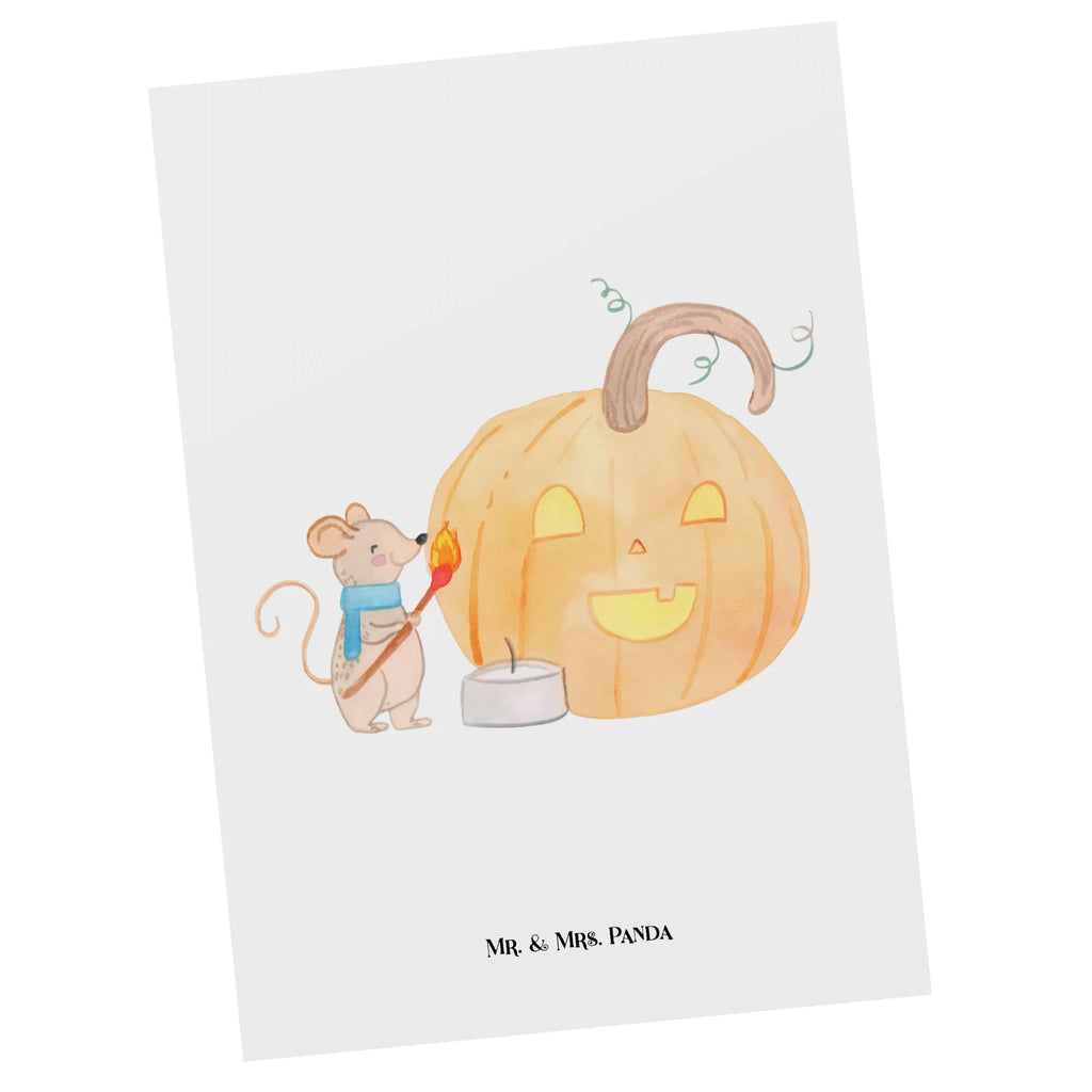 Postkarte Kürbis Maus spruchkarte, Motivkarte, bildkarte, Postkarte, Ansichtskarten, Fotokarte, Grußkarte, kunstkarte, Postkarten, einzelkarte, Ansichtskarte, Kunstkarten, Designkarte, Deko, Geschenke, Halloween, Schenken, Martinssingen, Dekoration, Halloween Deko, Maus, Trick Or Treat, Kürbis, Kerzen, Süßes Sonst Gibt's Saures