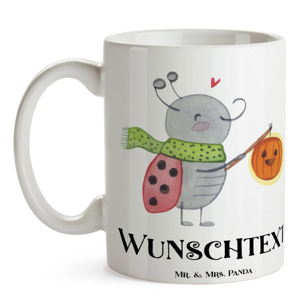 Personalisierte Tasse Smörle Laterne Namen, Drucken, Tasse mit Namen, Namenstasse, Tasse, Wunschname, Personalisiert, Personalisierte Tasse, Halloween, Deko, Martinssingen, Dekoration, Geschenke, Schenken, Marienkäfer, Herbst, Laterne