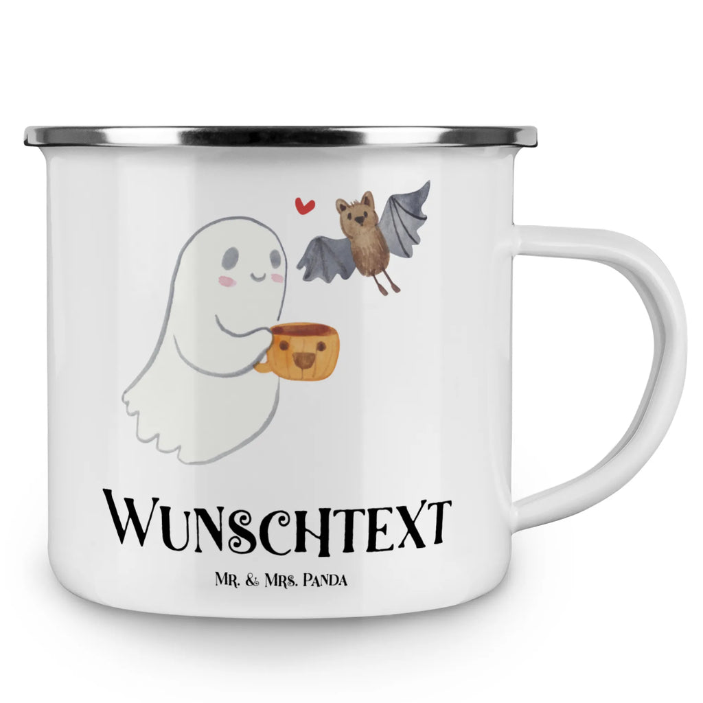 Personalisierte Emaille Tasse Gespenst Kaffee Campinggeschirr personalsisert, tassen bedrucken, Campingtasse bedrucken, personalisierte tasse, tasse bedrucken, tasse selbst gestalten, Namenstasse, tasse mit namen, Campingtasse personalisiert, Emaille Tasse mit Namen, personalisierte tassen, Emaille Tasse personalisiert, Halloween, Deko, Martinssingen, Dekoration, Geschenke, Schenken, Kaffee, Gespenst