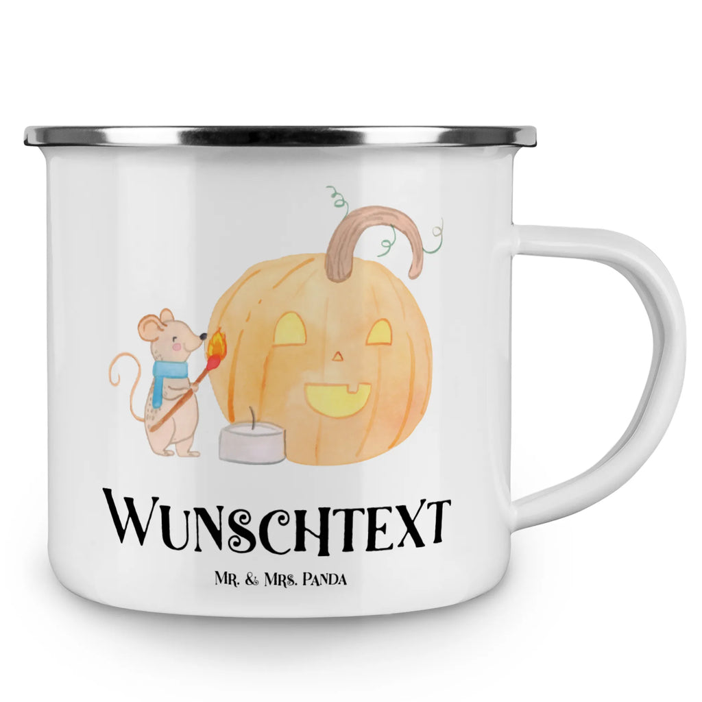 Personalisierte Emaille Tasse Kürbis Maus tasse mit namen, Namenstasse, Campinggeschirr personalsisert, Campingtasse personalisiert, tasse selbst gestalten, Emaille Tasse mit Namen, Campingtasse bedrucken, tasse bedrucken, tassen bedrucken, Emaille Tasse personalisiert, personalisierte tasse, personalisierte tassen, Halloween, Deko, Martinssingen, Dekoration, Geschenke, Schenken, Kürbis, Halloween Deko, Trick or Treat, Süßes sonst gibt's saures, Kerzen, Maus