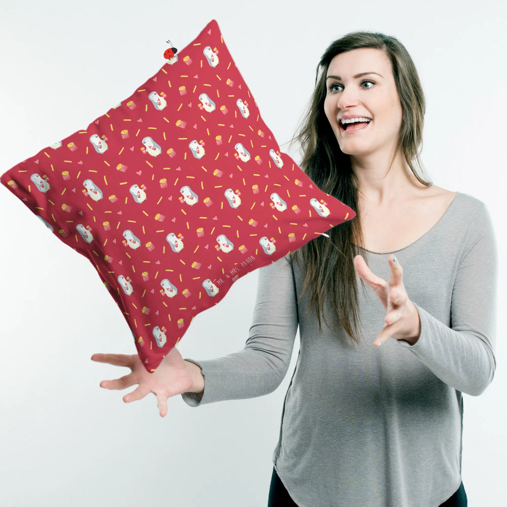 Cushion penguin French fries pillows, couch, Pillow, pad, bedroom, sofa, soft, 40x40, cushion, settee, bed, 40 x 40, fluffy, pillow case, Love, Loving, Two, Together, Marriage, Engagement, Proposal of marriage, Love gift, gift for her, gift for him, anniversary gift, Valentine&#39;s Day Gift for Women Love Gift Anniversary Wedding Anniversary Party Favor Gift for Girlfriend Gift for Partner Boyfriend Gift Token of Love for Men for Husband