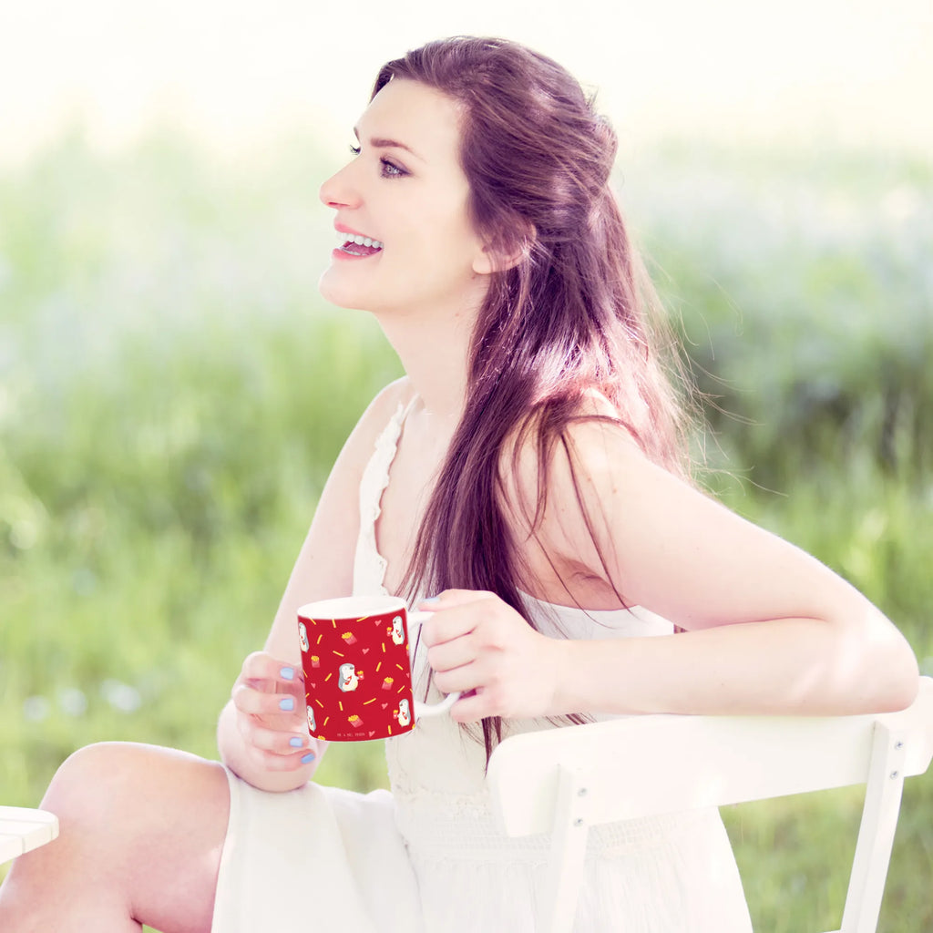 Tasse Pinguin Pommes Muster Tasse mit Zitaten, Bürotasse, Porzellantasse, Geschenktasse, Kaffeetasse, Teetasse, Keramiktasse, Tasse mit Motiven, Tasse, Liebe, Partner, Freund, Freundin, Ehemann, Ehefrau, Heiraten, Verlobung, Heiratsantrag, Liebesgeschenk, Jahrestag, Hocheitstag, Hochzeitstag, Geschenk für Partner, für Männer, Geschenk für Freundin, Liebesbeweis, Geschenk für Frauen, Mitbringsel, für Ehemann, Valentinstag