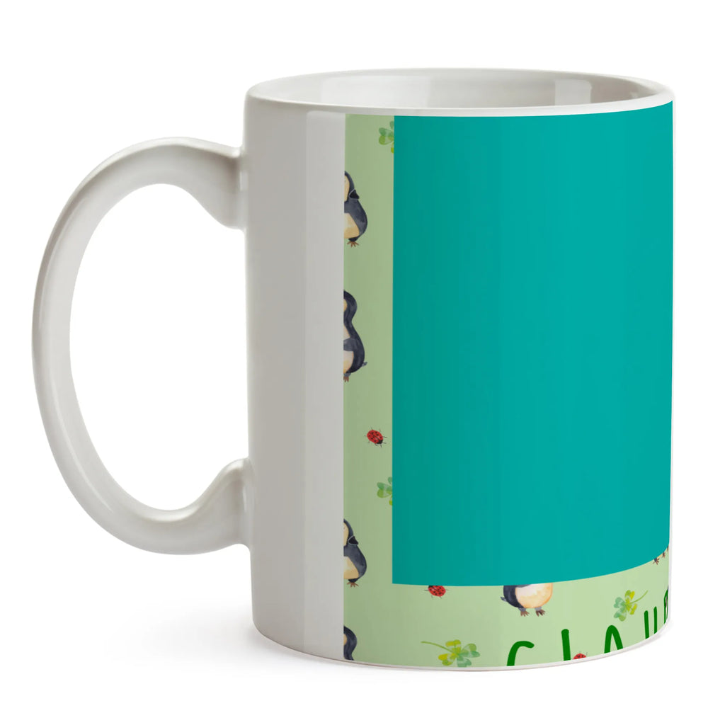 Tasse Pinguin Marienkäfer Muster Tasse, Bürotasse, Tasse mit Zitaten, Kaffeetasse, Tasse mit Motiven, Porzellantasse, Teetasse, Keramiktasse, Geschenktasse, Pinguin, Lebensfreude, Wunder, Pinguine, Freude, Marienkäfer, Liebe, Glück
