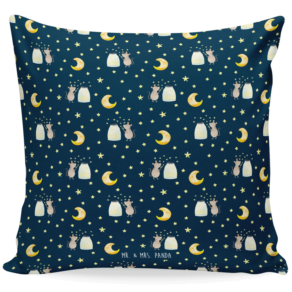 Cushion Mouse Stars fluffy, pillow case, settee, bedroom, couch, pillows, soft, 40x40, Pillow, pad, cushion, sofa, bed, 40 x 40, small animals, cute, funny, cute animal motives, hand drawn, small world, funny sayings, good mood, happy, gifts, gift ideas, special gifts, animal lover, card, child, baptism, stars, birthday, dreams, wish, baptism gift, Mouse, child birthday, pregnancy, hope, first child, birth